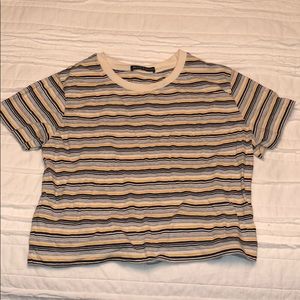 Brandy Melville|| stripped shirt sleeve